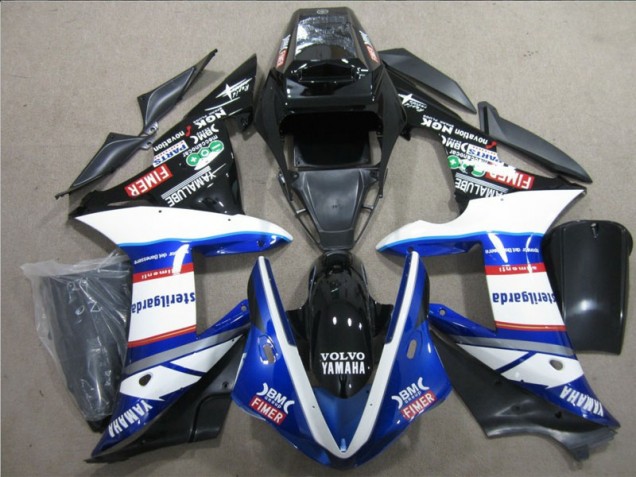 ABS 2004-2005 Black White Blue Sterilgarda Volvo Honda CBR1000RR Motorcycle Fairings Kit Canada ABS 2004-2005 Black White Blue Sterilgarda Volvo Honda CBR1000RR Motorcycle Fairings Kit Canada