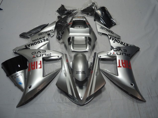 ABS 2004-2005 Silver Red Fiat Honda CBR1000RR Motorcycle Fairings Canada ABS 2004-2005 Silver Red Fiat Honda CBR1000RR Motorcycle Fairings Canada