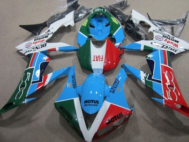 ABS 2004-2005 Blue Red Green Motul Honda CBR1000RR Motorcycle Fairing Canada