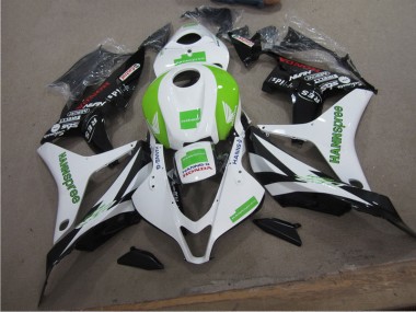 ABS 2004-2005 White Green Hannspree Honda CBR1000RR Motorcycle Fairing Kit Canada