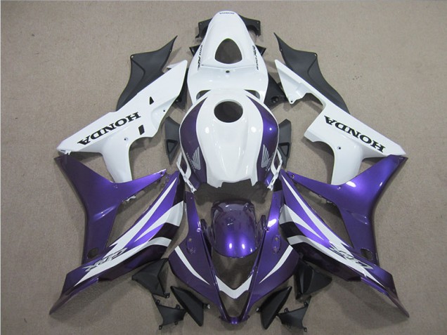 ABS 2004-2005 Purple White Honda CBR1000RR Replacement Motorcycle Fairings Canada ABS 2004-2005 Purple White Honda CBR1000RR Replacement Motorcycle Fairings Canada