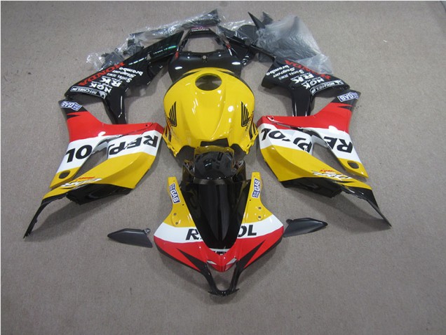 ABS 2004-2005 Yellow Repsol Honda CBR1000RR Bike Fairing Kit Canada