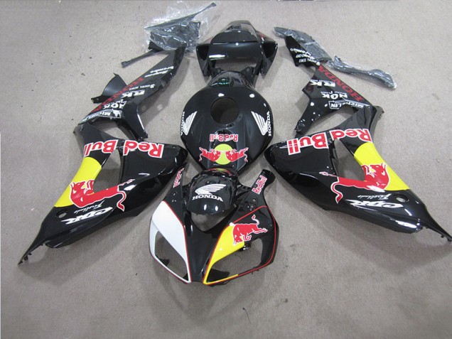 ABS 2006-2007 Black Red Bull Honda CBR1000RR Bike Fairings Canada ABS 2006-2007 Black Red Bull Honda CBR1000RR Bike Fairings Canada