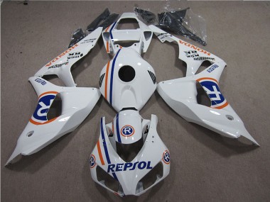 ABS 2006-2007 White Blue Repsol Honda CBR1000RR Bike Fairing Kit Canada