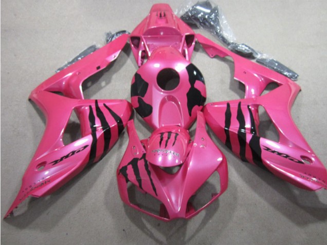 ABS 2006-2007 Pink Black Monster Honda CBR1000RR Motor Fairings Canada
