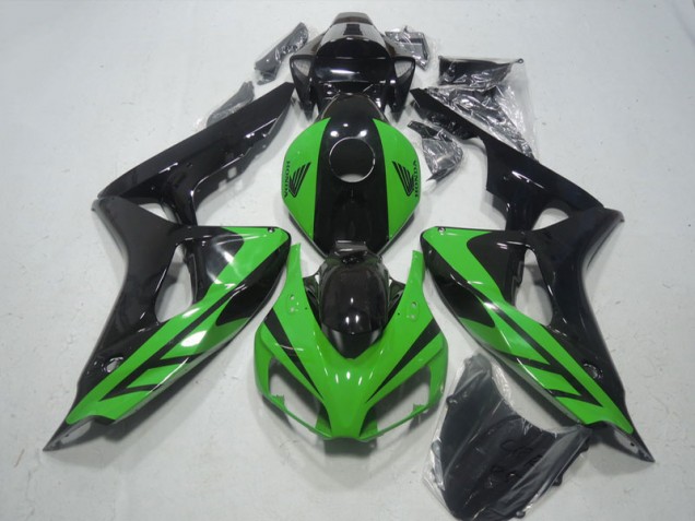 ABS 2006-2007 Black Green Honda CBR1000RR Motorcylce Fairings Canada ABS 2006-2007 Black Green Honda CBR1000RR Motorcylce Fairings Canada