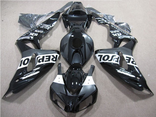ABS 2006-2007 Black Repsol Honda CBR1000RR Motorcycle Fairing Kits Canada ABS 2006-2007 Black Repsol Honda CBR1000RR Motorcycle Fairing Kits Canada
