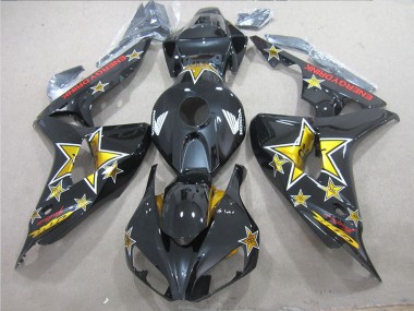 ABS 2006-2007 Black Yellow ENERGY DRINK Honda CBR1000RR Bike Fairing Canada