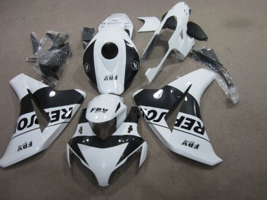 ABS 2008-2011 Black White Repsol Honda CBR1000RR Replacement Motorcycle Fairings Canada