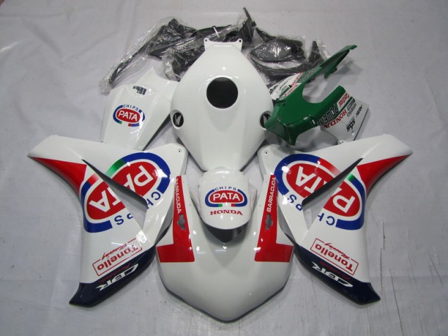 ABS 2008-2011 White Red PATA Honda CBR1000RR Bike Fairing Kit Canada ABS 2008-2011 White Red PATA Honda CBR1000RR Bike Fairing Kit Canada
