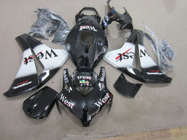 ABS 2008-2011 Black West Honda CBR1000RR Bike Fairings Canada ABS 2008-2011 Black West Honda CBR1000RR Bike Fairings Canada