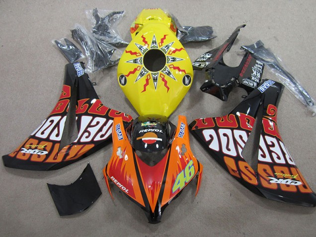 ABS 2008-2011 Repsol 46 Honda CBR1000RR Bike Fairing Canada ABS 2008-2011 Repsol 46 Honda CBR1000RR Bike Fairing Canada