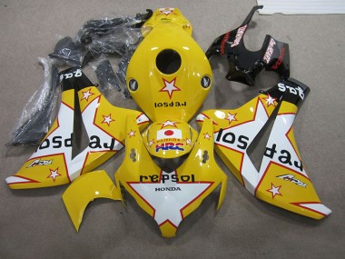 ABS 2008-2011 Yellow Repsol HRC Honda CBR1000RR Replacement Motorcycle Fairings Canada