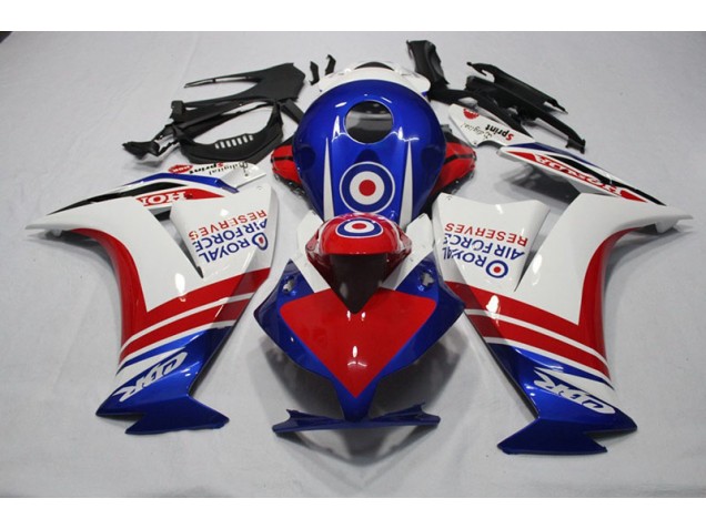 ABS 2012-2016 Blue Red Royal Air Force Reserves Honda CBR1000RR Motorcylce Fairings Canada ABS 2012-2016 Blue Red Royal Air Force Reserves Honda CBR1000RR Motorcylce Fairings Canada