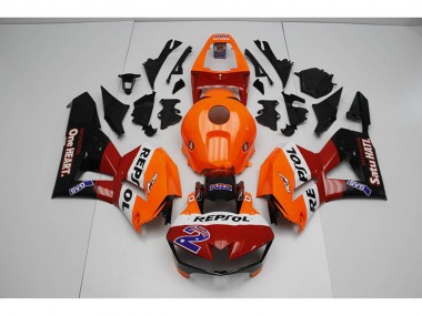 ABS 2012-2016 Repsol 2 Honda CBR1000RR Motorcyle Fairings Canada