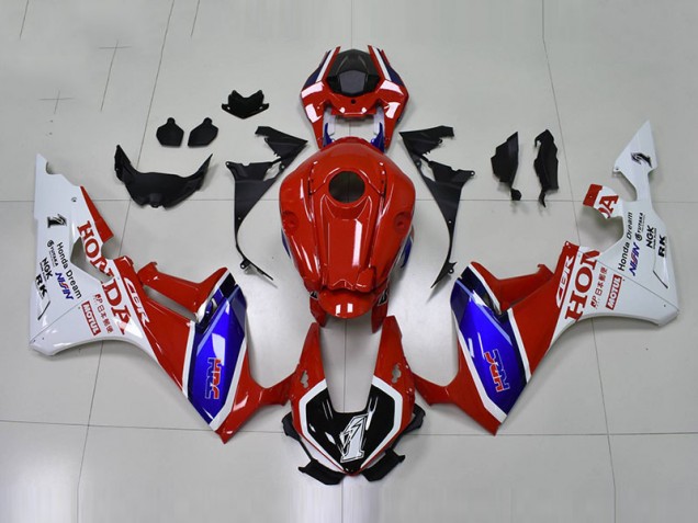 ABS 2017-2020 Red Blue HRC Honda CBR1000RR Motorbike Fairings Canada ABS 2017-2020 Red Blue HRC Honda CBR1000RR Motorbike Fairings Canada