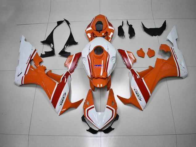 ABS 2017-2020 Orange White HRC Honda CBR1000RR Motorbike Fairing Canada ABS 2017-2020 Orange White HRC Honda CBR1000RR Motorbike Fairing Canada