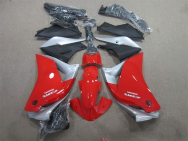 2011-2013 Red Silver Black Honda CBR125R Motorbike Fairing Canada