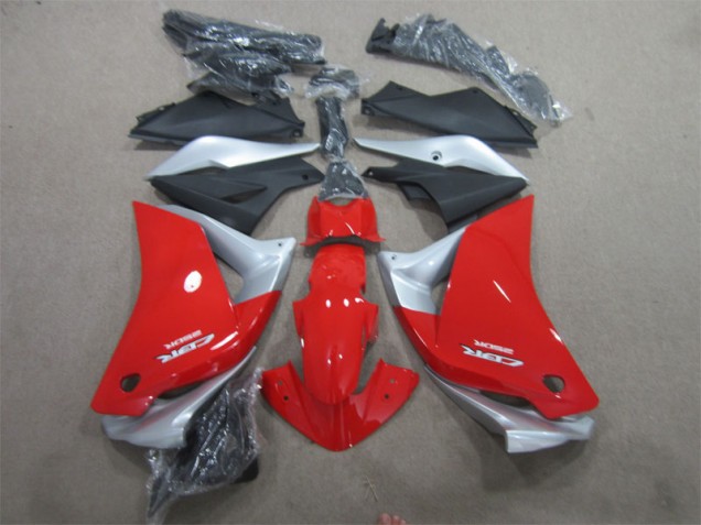 ABS 2011-2013 Red Silver Black Honda CBR125R Motorbike Fairing Canada ABS 2011-2013 Red Silver Black Honda CBR125R Motorbike Fairing Canada