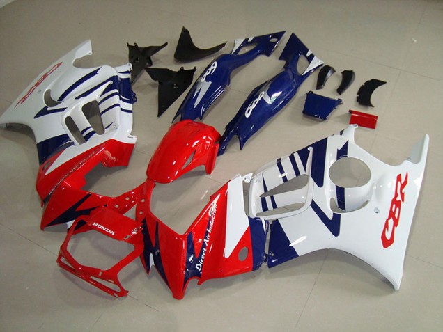 ABS 1995-1998 White Red Blue Honda CBR600 F3 Motorcycle Replacement Fairings Canada ABS 1995-1998 White Red Blue Honda CBR600 F3 Motorcycle Replacement Fairings Canada