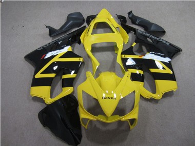 ABS 2001-2003 Yellow Black Honda CBR600 F4i Motorcylce Fairings Canada