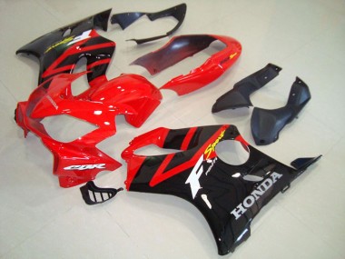 2004-2007 Black Red Honda CBR600 F4i Bike Fairing Kit Canada