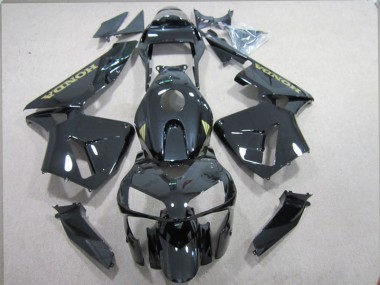 ABS 2003-2004 Black Gold Decal Honda CBR600RR Replacement Motorcycle Fairings Canada