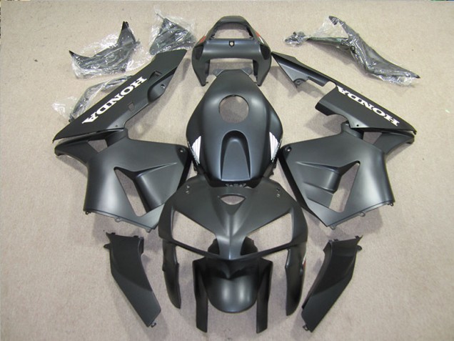 ABS 2005-2006 Black Honda CBR600RR Motorcycle Fairings Kit Canada ABS 2005-2006 Black Honda CBR600RR Motorcycle Fairings Kit Canada