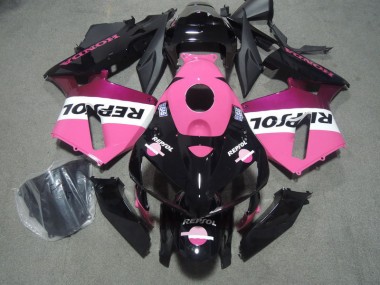 ABS 2005-2006 Pink Black Repsol Honda CBR600RR Bike Fairings Canada