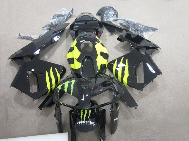 ABS 2005-2006 Black Green Monster Honda CBR600RR Motor Bike Fairings Canada ABS 2005-2006 Black Green Monster Honda CBR600RR Motor Bike Fairings Canada