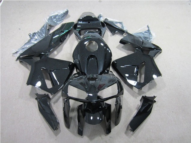 ABS 2005-2006 Black Honda CBR600RR Replacement Fairings Canada ABS 2005-2006 Black Honda CBR600RR Replacement Fairings Canada
