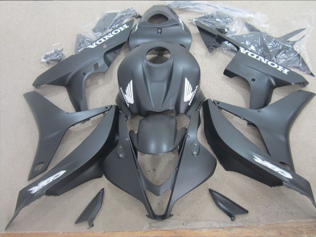 ABS 2007-2008 Black White Decal Honda CBR600RR Motorcycle Fairing Kits Canada ABS 2007-2008 Black White Decal Honda CBR600RR Motorcycle Fairing Kits Canada