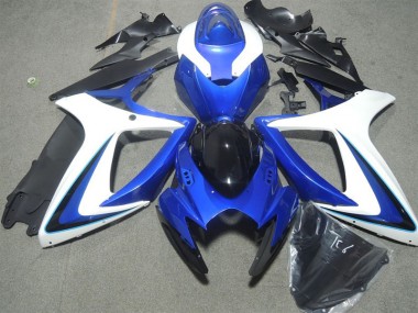 ABS 2006-2007 Blue White Kawasaki ZX10R Bike Fairings Canada