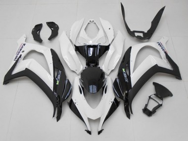 2016-2019 White Black Kawasaki ZX10R Motorcycle Fairing Canada