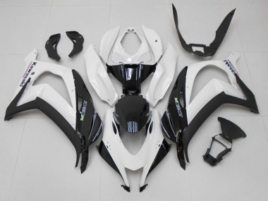 ABS 2016-2019 White Black Kawasaki ZX10R Motorcycle Fairing Canada