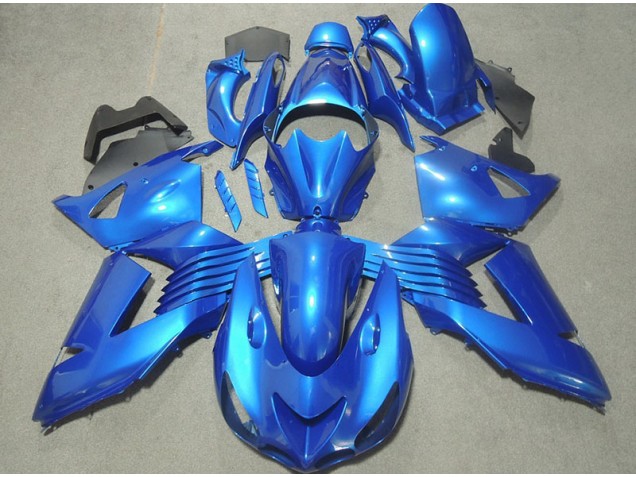 ABS 2006-2011 Blue Kawasaki ZX14R ZZR1400 Motorcylce Fairings Canada ABS 2006-2011 Blue Kawasaki ZX14R ZZR1400 Motorcylce Fairings Canada