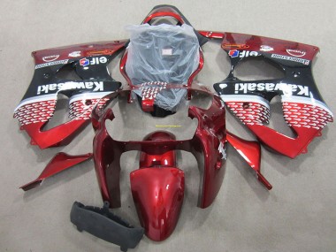 ABS 2000-2002 Red Kawasaki ZX6R Bike Fairing Canada