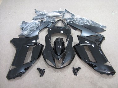 ABS 2007-2008 Black Kawasaki ZX6R Motorbike Fairing Canada