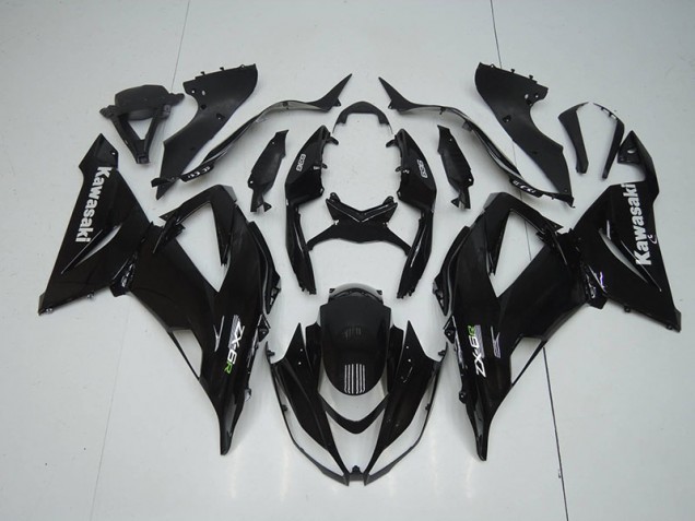 ABS 2013-2018 Gloss Black Kawasaki ZX6R Motorcycle Fairing Canada ABS 2013-2018 Gloss Black Kawasaki ZX6R Motorcycle Fairing Canada