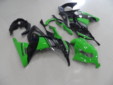 2013-2016 Black Green Kawasaki ZX300R Motorcycle Replacement Fairings Canada