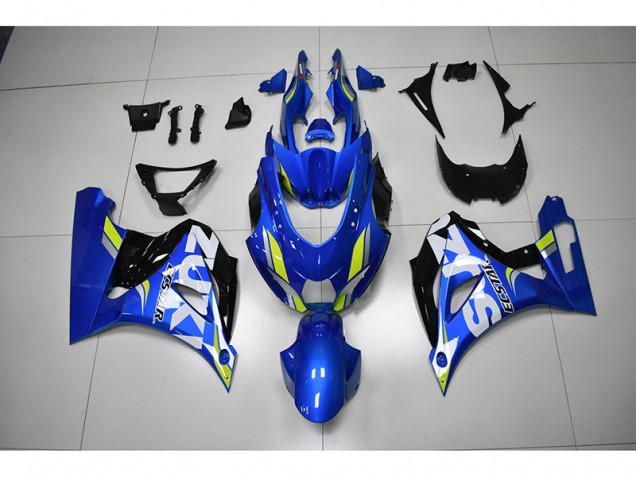 ABS 2017-2021 Blue White Decal Suzuki GSXR1000 Motorcycle Bodywork Canada