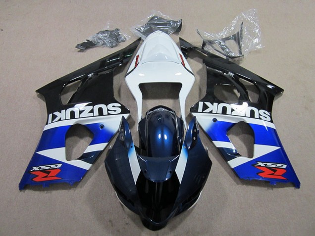 ABS 2003-2004 Blue White Decal Suzuki GSXR1000 Bike Fairings Canada ABS 2003-2004 Blue White Decal Suzuki GSXR1000 Bike Fairings Canada