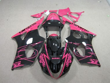 ABS 2003-2004 Pink Black Suzuki GSXR1000 Bike Fairing Kit Canada