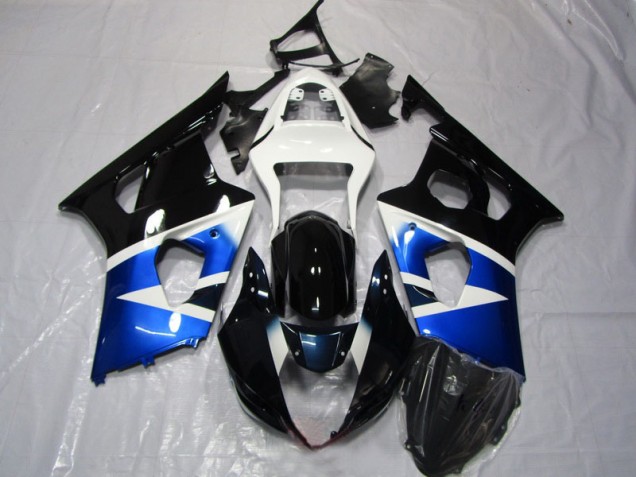 ABS 2003-2004 Blue White Suzuki GSXR1000 Replacement Fairings Canada ABS 2003-2004 Blue White Suzuki GSXR1000 Replacement Fairings Canada