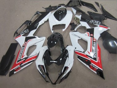 ABS 2005-2006 Black White Red Suzuki GSXR1000 Bike Fairings Canada