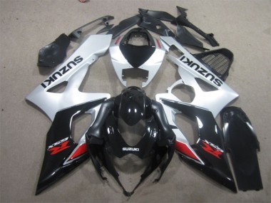 ABS 2005-2006 Black White Suzuki GSXR1000 Motorcycle Replacement Fairings Canada