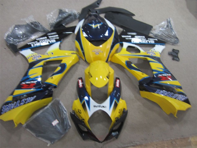 ABS 2007-2008 Yellow Blue Suzuki GSXR1000 Replacement Fairings Canada ABS 2007-2008 Yellow Blue Suzuki GSXR1000 Replacement Fairings Canada