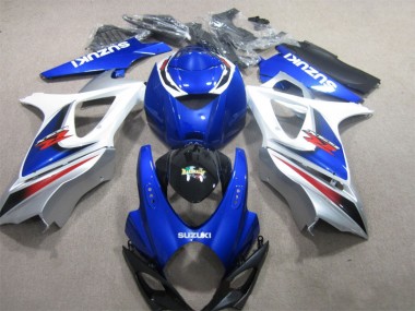 2007-2008 Blue White Suzuki GSXR1000 Motor Bike Fairings Canada