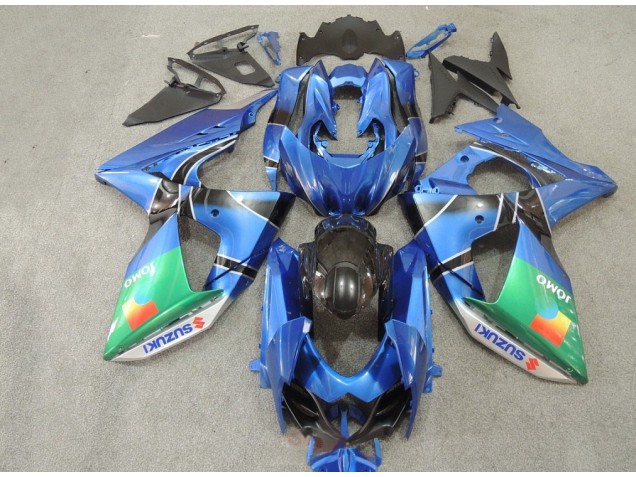 ABS 2009-2016 Blue Green JOMO Suzuki GSXR1000 Motorcycle Replacement Fairings Canada ABS 2009-2016 Blue Green JOMO Suzuki GSXR1000 Motorcycle Replacement Fairings Canada