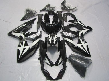 ABS 2009-2016 Black White Suzuki GSXR1000 Motorcyle Fairings Canada
